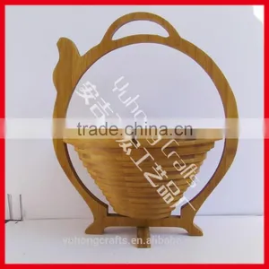 2014 New Bamboo Foldable Basket thumbnail-3
