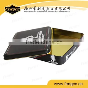 Small Rectangular Metal Tin Box With Customized Logo thumbnail-1