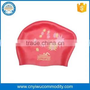 Durable Stylish Sporty Silicone Flexible Swimming Swim Cap Bathing Hat Swimwear thumbnail-1