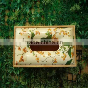 Bamboo Tissue Boxes/cases thumbnail-1