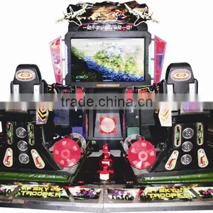 Hot Sale All Dynamic Racing Machine/4D Sky Trooper Simulator Arcade Car Racing Game Machine DF-S013 thumbnail-2