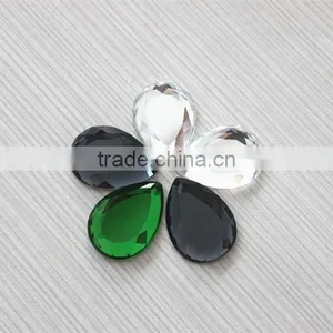Tear Drop Flat Back Crystal Stones for Jewelry Making,pendant thumbnail-1