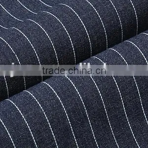 GZY 9.5oz 12*21/20 Cotton Plus Spandex Stretch Japanese Denim Fabric Stock Lot Construction T2402 thumbnail-5