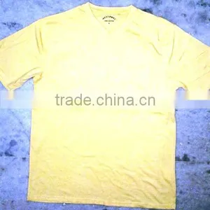MENS V NECK & ROUND NECK T-SHIRTS (Garment Stock Lots / Apparel Stock / Stocklots / Garment Apparel From India) thumbnail-6