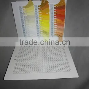 Real Yarn Color Shade for Socks Production Yarn Shade Card thumbnail-3