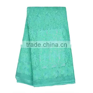 2017 Wholesale Guangzhou African Lace Embroidery Fabric For Dress thumbnail-6