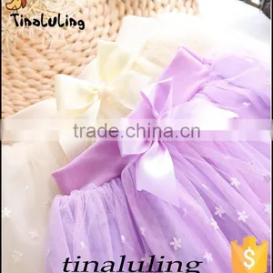 WHOLESALE LILAC GIRLS LACE SKIRTS BABY TUTUS CHILDREN PETTISKIRTS thumbnail-5
