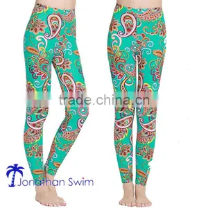 Fashion Woman Custom Printed Wholesale Yoga Pants thumbnail-1