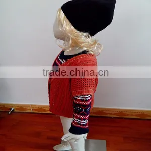 2014 Latest 100% Cotton Sweater Designs for Children,new European Design Wool Sweater Design for Boys,baby Boy Sweateboy Sweater thumbnail-3