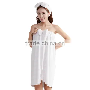 Lovely Bow Beautiful 9color Choice Fashion With Headbands Set Made in China Comfortable Bath Towel thumbnail-6
