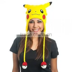 Walson POKEMON PIKACHU BIG FACE WINTER SKI CAP CARTOON HAT thumbnail-2