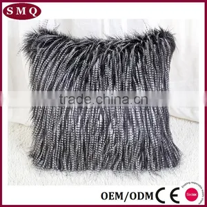 Home Decor Faux Fur Body Pillow thumbnail-2