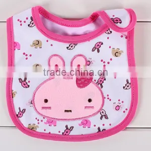 Factory Wholesaler Customized Top Quality Fashion Popular Professional Design Adult Baby Bib thumbnail-2