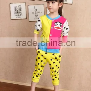 Custom Wholesale Cute, Little Circle, and Pure Cotton Cartoon Children's Clothing thumbnail-1