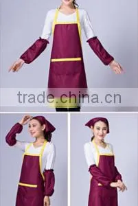 Cute Apron Custom LOGO Print Ads Kitchen Chef Coffee Hotel Men and Women Overalls thumbnail-3