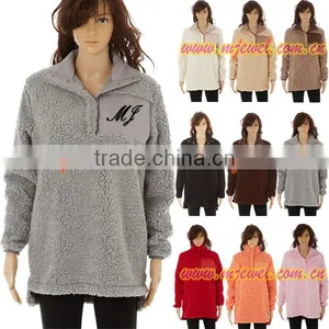FACTORY Wholesale Sherpa Pullover Stocks thumbnail-6