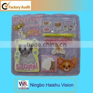 Lovely Keyring Mini Stationery Set thumbnail-1
