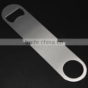 Large Flat Stainless Steel Beer Bottle Cap Bar Blade Opener Tool Business Card Beer Openers Multi-function Bottle Opener thumbnail-5