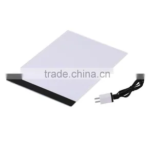 Quality Pratical 4mm Ultrathin A4 LED Light Pad Copy Pad Drawing Tablet LED Tracing Painting Board Without Radiation thumbnail-1