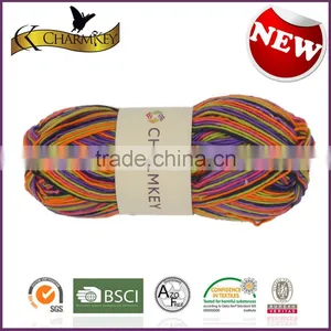 Charmkey Melange Yarn 100 Acrylic Knitting Yarn Crochet Yarn for Fancy Patterns thumbnail-1
