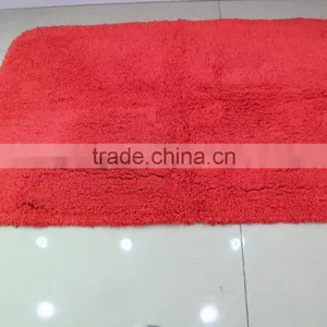 100% Cotton Washable Colorful Custom Size Bath Rugs thumbnail-1