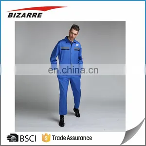Custom Blue Wear Rough Workwear Greaseproof Blue Uniform Coveralls For Worker thumbnail-1