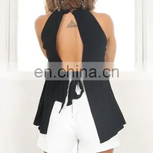 Latest Fancy Tops Design For Ladies Fashion Tops In Black thumbnail-5