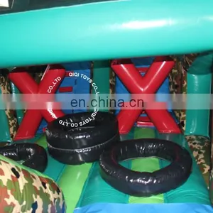 Military Army Camouflage Bootcamp Boot Camp Theme Inflatable Obstacle Course thumbnail-3