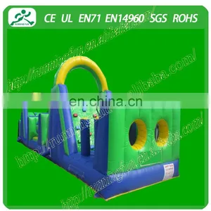 12m Long Inflatable Obstacle Course,inflatable Obstacle (Running Fun) thumbnail-1