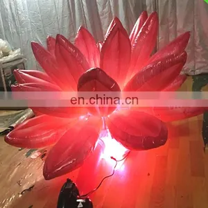 Wedding Party Decoration Inflatable Flowers,LED Lighting Inflatable Lotus,inflatable Water Lily thumbnail-3