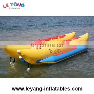 Outdoor Adults Exciting Water Game Inflatable Tube Towable Banana Boat thumbnail-1