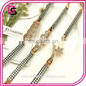 Korean Originality Simple Fresh Artificial Diamond Alloy Bracelet thumbnail-1