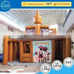 TOP INFLATABLES New Design Bouncer Kids Inflatable Bouncy Castle Water Slide thumbnail-1