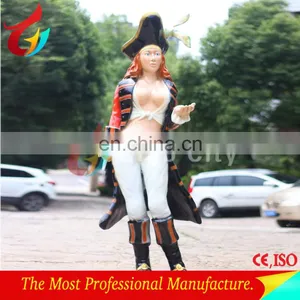 Decorative Fiberglass Iron Man in Real Size For Sale thumbnail-4