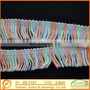 Fancy Braid Cotton Fringe Webbing for Garment Wedding thumbnail-1