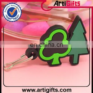 Custom Shape Pvc Fashion Zipper Puller thumbnail-1