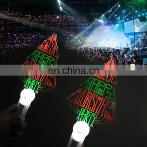 Wholesale Price Concert Promotional Colorful Flashing LED Acrylic Stick thumbnail-1