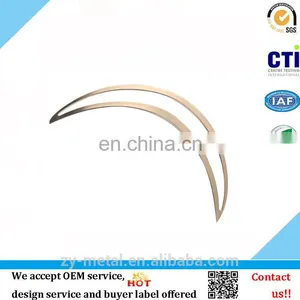 2015 New Products Moon Shape Ornament, Latest Decorative Metal Accessories for Clothing thumbnail-1