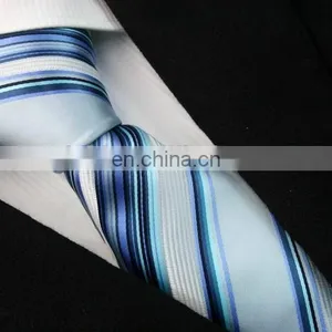 Factory Prices Promotional Logo Printing Fashion Stripe Polyester Tie thumbnail-2