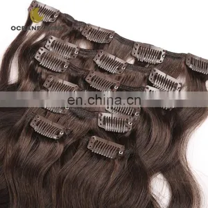 Buy Chinese Products Online Wholesale Price Cheap Price Clip in Hair Pinao Colour Express Clip in Hair Extension thumbnail-2