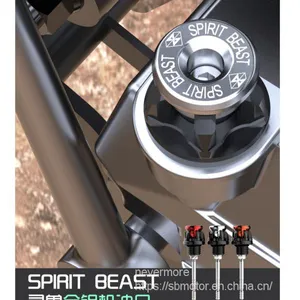 Spirit Beast Motorcycle Modified Screw Cover Alloy Oil Dipstick DL307 L1 thumbnail-2