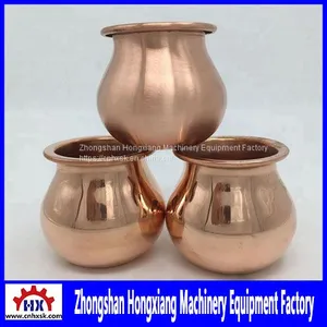 Simple Metal Spinning CNC Lathes Machine For Mini Copper Baby Cup Parts thumbnail-1