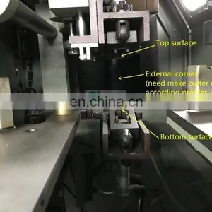 Vinyl Windows Machine Five Tools Corner Cleaning Door Window Making Crazy Price UPVC Profiles Portable Manual Equipment thumbnail-5