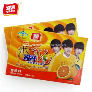 9 Vitamins Center Filled Fruit Hard Candy With Blister Package 48g thumbnail-5