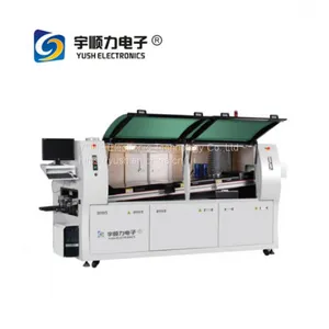 SMT Lead Free Dual Wave Soldering Machine WS350 For PCB Dip Production Line thumbnail-1