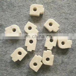 Custom Various Shapes and Sizes Wool Felt Seals Pad Mechanical Seal Element thumbnail-3