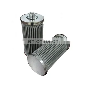 Stainless Steel 304 Wire Mesh Pleated Metal Filter Element With Threaded Interface thumbnail-6