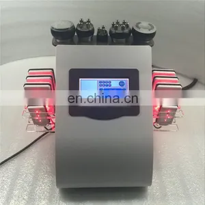 2021 Newest Beauty Device Lipo Laser Body Slimming Cavitation 6 in 1 Ultrasonic Cavitation Vacuum Machine thumbnail-6