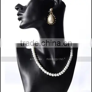 Fiberglass Glossy Model Mannequin Head on Sale thumbnail-2