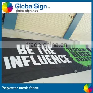 GlobalSign Sublimation Printed Polyester Mesh Fence for Sports thumbnail-1